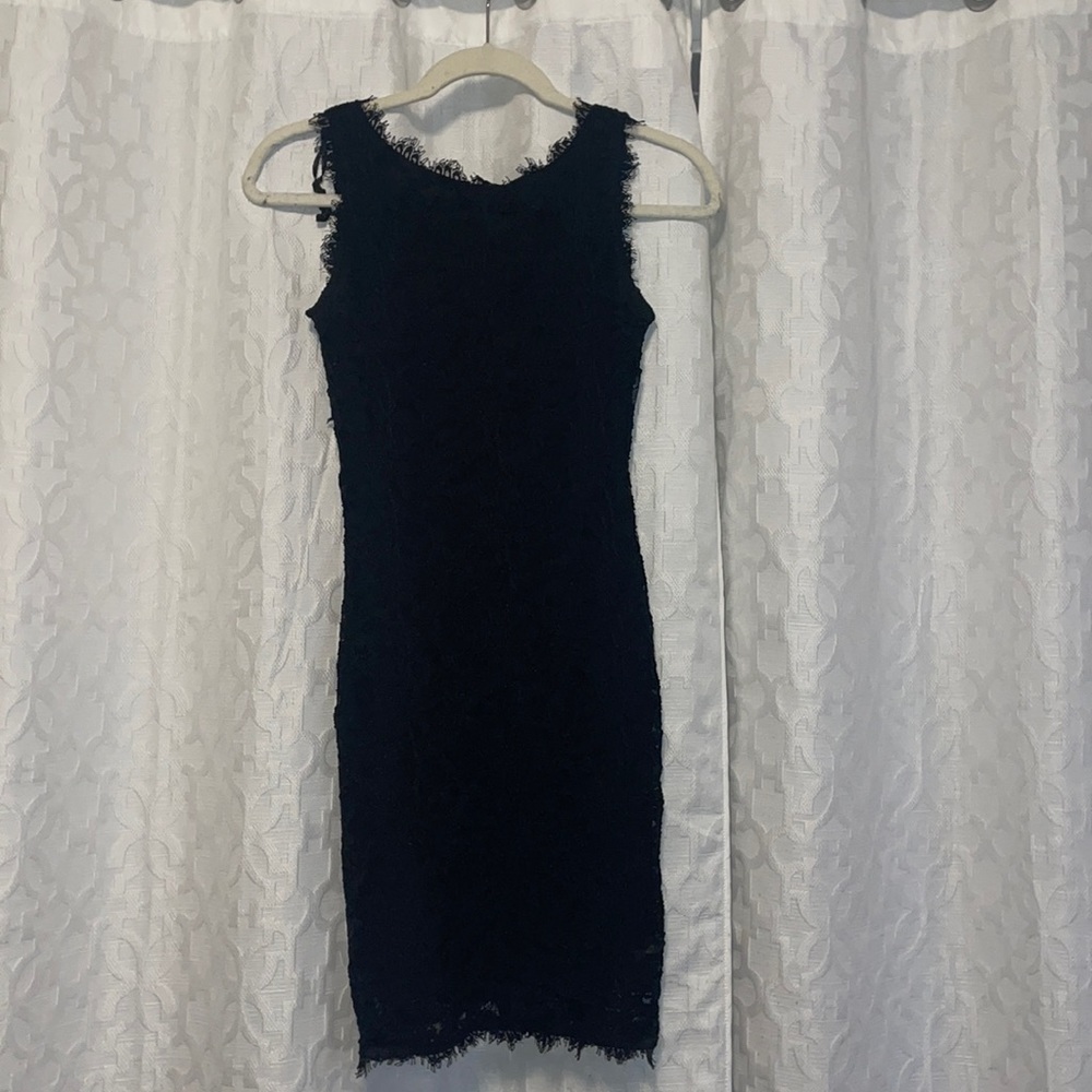 Black lace dress. Size XS